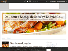 Tablet Screenshot of ladymilonguera.douceursetdelices.over-blog.com