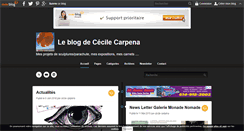 Desktop Screenshot of cecile-carpena.over-blog.com