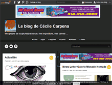Tablet Screenshot of cecile-carpena.over-blog.com