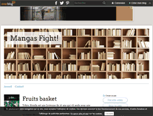 Tablet Screenshot of mangas-fight.over-blog.com