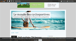 Desktop Screenshot of ericcyclosportif.over-blog.fr