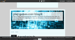 Desktop Screenshot of play-game.over-blog.fr