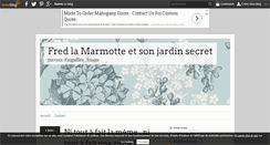 Desktop Screenshot of fredlamarmotte.over-blog.com