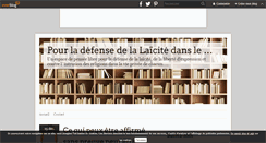 Desktop Screenshot of laicite-liberte-atheisme.over-blog.com