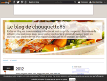 Tablet Screenshot of chouquette85.over-blog.com