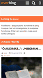 Mobile Screenshot of desfeuilletons-polars-ou-satires.over-blog.com