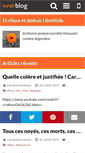 Mobile Screenshot of librellule.over-blog.fr