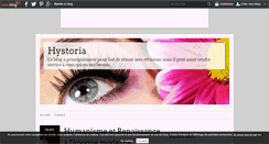 Desktop Screenshot of hystoria.over-blog.com