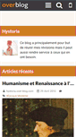 Mobile Screenshot of hystoria.over-blog.com