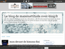 Tablet Screenshot of mazenattitude.over-blog.fr