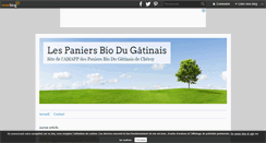 Desktop Screenshot of lespaniersbiodugatinais.over-blog.fr