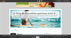 Desktop Screenshot of macadam-gournay.over-blog.com