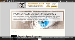 Desktop Screenshot of fjjournalistes.over-blog.fr