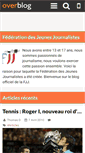 Mobile Screenshot of fjjournalistes.over-blog.fr