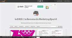 Desktop Screenshot of marketingsportif.over-blog.com