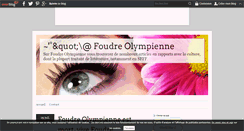 Desktop Screenshot of foudre-olympienne.over-blog.com
