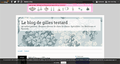 Desktop Screenshot of gillestestard.lesdeuxgrandesforets.over-blog.com