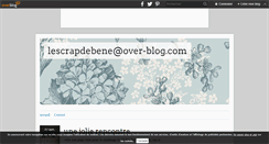 Desktop Screenshot of lescrapdebene.over-blog.com
