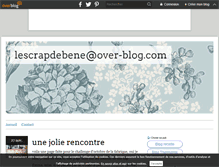 Tablet Screenshot of lescrapdebene.over-blog.com