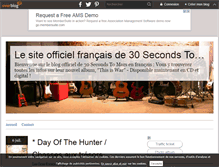 Tablet Screenshot of 30secondstomars.over-blog.com