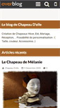 Mobile Screenshot of chapeaudelle.over-blog.fr