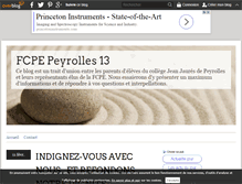 Tablet Screenshot of fcpecollegej.jaurespeyrolles.over-blog.com