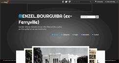 Desktop Screenshot of menzelbourguiba-ex-ferryville.over-blog.fr