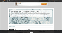 Desktop Screenshot of cuisine-online.over-blog.com