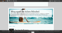 Desktop Screenshot of julien-mirabel.over-blog.com