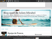 Tablet Screenshot of julien-mirabel.over-blog.com