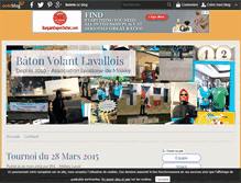 Tablet Screenshot of batonvolantlavallois.over-blog.com