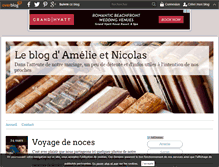 Tablet Screenshot of amelie-nicolas.over-blog.fr
