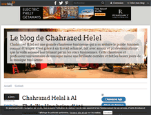 Tablet Screenshot of chahrazed.helel.over-blog.com