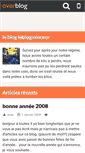 Mobile Screenshot of leblogminceur.over-blog.com