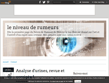 Tablet Screenshot of leniveauderumeur.over-blog.com