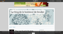 Desktop Screenshot of le.bonheur.de.broder.over-blog.com