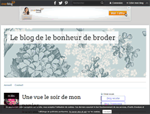 Tablet Screenshot of le.bonheur.de.broder.over-blog.com