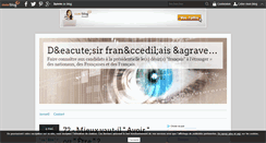 Desktop Screenshot of desirfrancaisaletranger.over-blog.com
