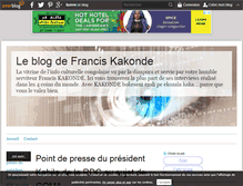 Tablet Screenshot of chezfrancisk.over-blog.com