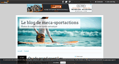 Desktop Screenshot of meca-sportactions.over-blog.com