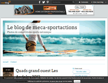 Tablet Screenshot of meca-sportactions.over-blog.com