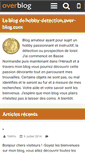 Mobile Screenshot of hobbie-detection.over-blog.com