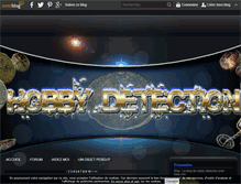 Tablet Screenshot of hobbie-detection.over-blog.com