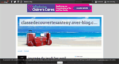 Desktop Screenshot of classedecouvertesanteny.over-blog.com