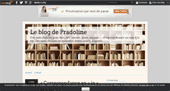 Desktop Screenshot of couleur-pradoline.over-blog.com