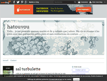 Tablet Screenshot of hatouvou.over-blog.com