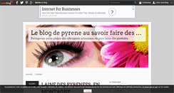 Desktop Screenshot of cocooningenlainedespyrenees.over-blog.com
