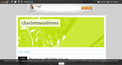 Desktop Screenshot of charlotteauxlivres.over-blog.com