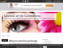 Tablet Screenshot of lesnailartdecalimerone.over-blog.com