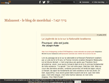 Tablet Screenshot of malaassot.over-blog.com